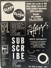 Slash. A Magazine From Los Angeles