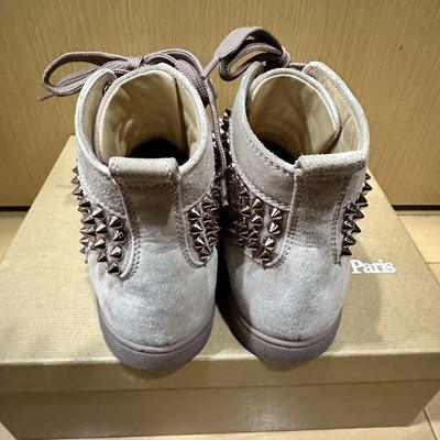 Christian Louboutin スエード サイズ36.5 Christian Louboutin◇シューズ/36.5/BLK/スウェード