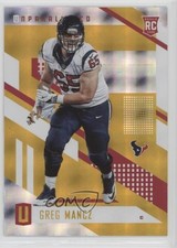 2017 Panini Unparalleled Yellow 83/199 Greg Mancz #53 fm0