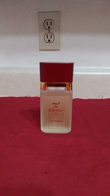 Must II de Cartier Eau Fraiche 100ml 3.3floz Cartier Approx 85% Full