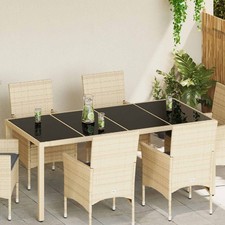 Piano del tavolo 4 pcs Nero vetro temperato vidaXL