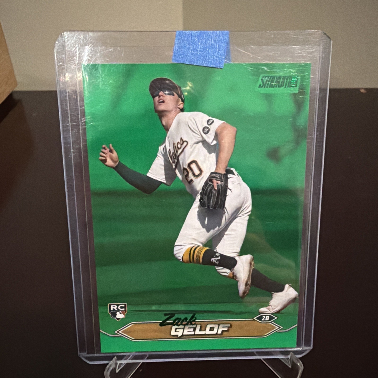 2024 Stadium Club #281 Zack Gelof Green Foil #/199