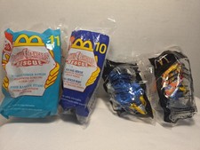 set of 4 McDonald's Happy Meal Toys Power Rangers
