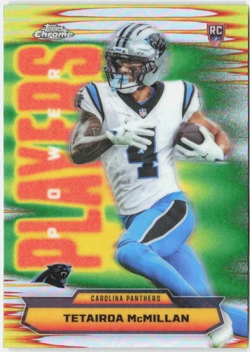 2025 Topps Chrome Tetairoa McMillan Base (RAW)