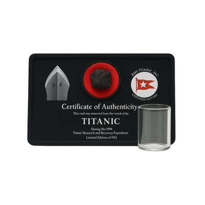 TITANIC COAL COLLECTOR'S PLAQUE (OFFICIAL 1994 EXPEDITION)