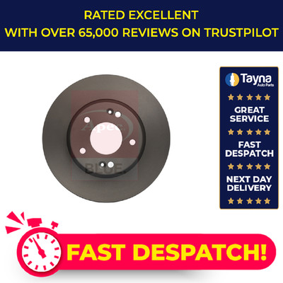 2x Brake Discs Pair Vented fits KIA SOUL SK3 2.0 Front 2019 on 280mm Set Quality