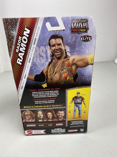 WWE Mattel Elite Razor Ramon Monday Night Wars Figure New - Picture 2 of 2