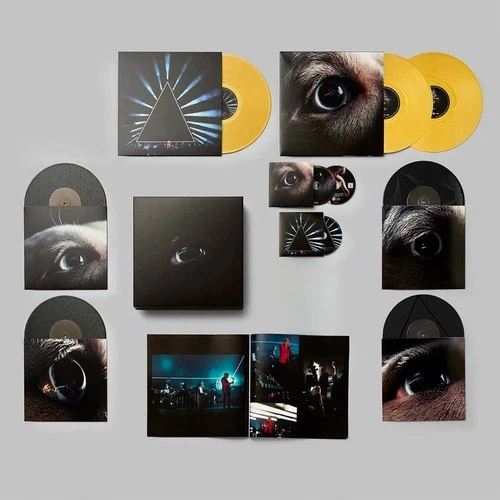 ROGER WATERS The Dark Side of the Moon Redux Box Set Gold Vinyl CD PINK FLOYD 🐖