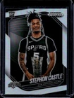 2024-25 Prizm Black Stephon Castle RC Silver Prizm Rookie #96 SpursOpens in a new window or tab