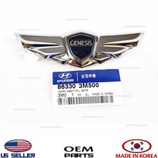 Genuine Rear Trunk Wing Emblem Tail Gate Wing Emblem Oem Genesis Sedan 2009-2014 Genuine Rear Trunk Wing Emblem Tail Gate Wing Emblem Oem Genesis Sedan 2009-2014