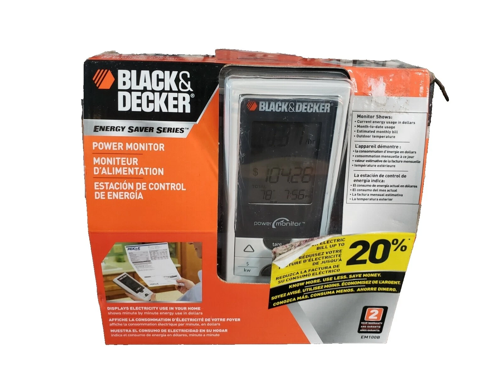 Medidores BLACK+DECKER, sensores y sondas