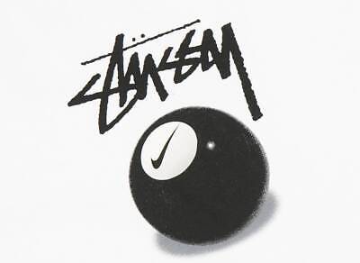 Stussy × Nike SS 8 Ball T-Shirt Tee White Size XS-XXL Brand New | eBay