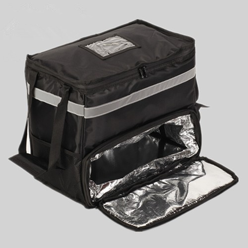 Large Meal Food Delivery Backpack Insulated Thermal Pizza Bag For Uber Eats - Picture 12 of 15