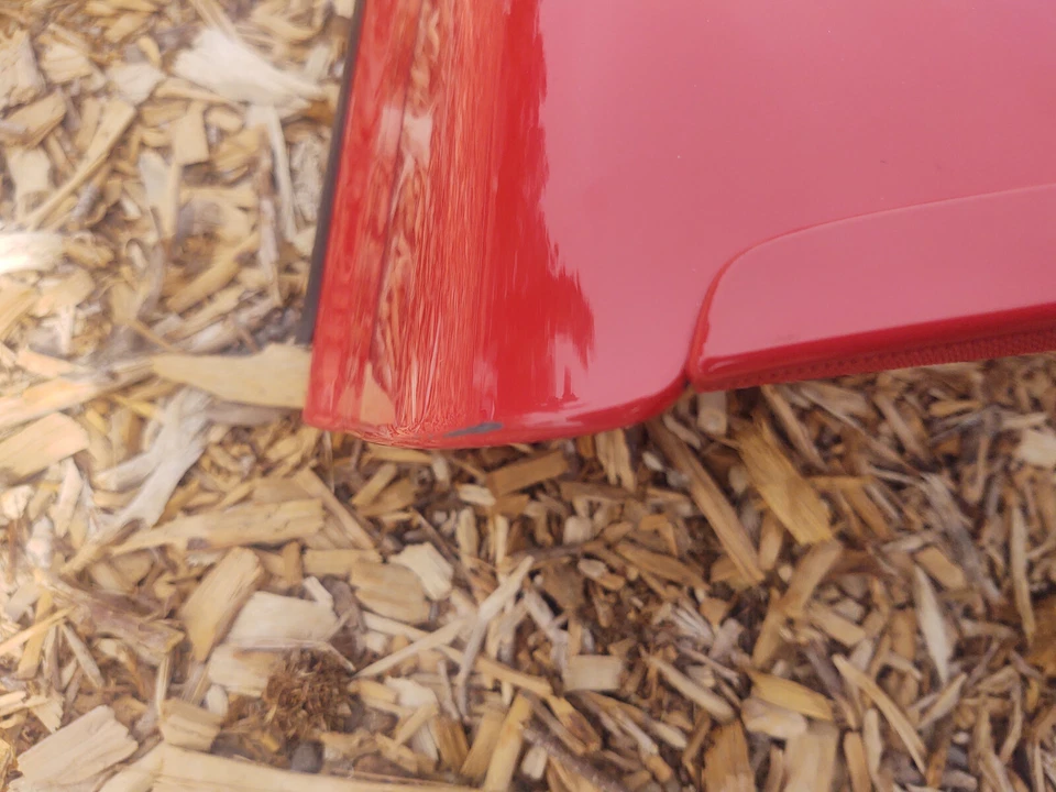 2005-2013 Chevrolet Corvette C6 porta lateral de passageiros pintura original 45k milhas vermelha - Imagem 3 de 4