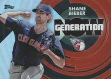 2022 TOPPS SERIES 1 SHANE BIEBER P GAURDIANS #GN-13 GENERATION NOW SP