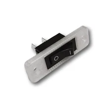 Black - 704573 Replacement Jenn Air Fan Switch - 2 Wires (Ready to Install)