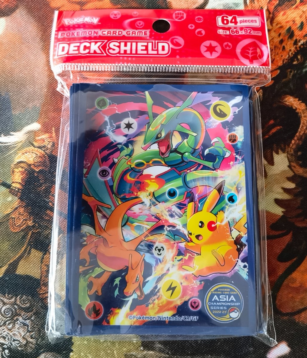 Pokemon Card Game Deck Shield Sleeve Set WCS 2023 Taiwan Regional