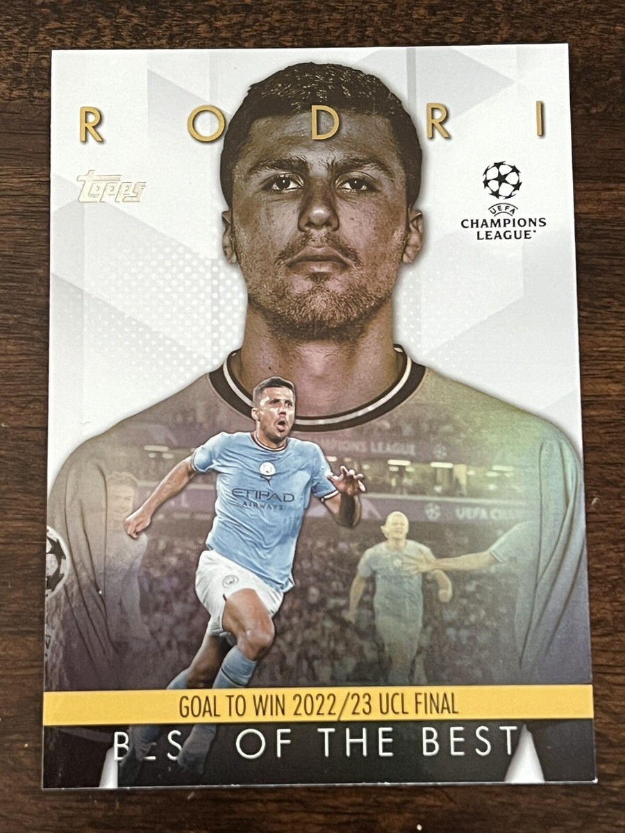 topps2023 フリオ・ロドリゲス　5シリ　ジャパンエディション 2023-24 Topps UEFA Club Competitions Rodri Best of the Best