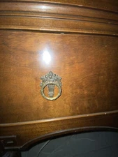 Tell City 1930’s Hutch Very Good Shape , drawer works not Stripped