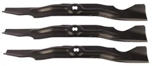 Genuine OEM TORO Parts - Blade KIT (3 Blades,50 in Decks) 98024