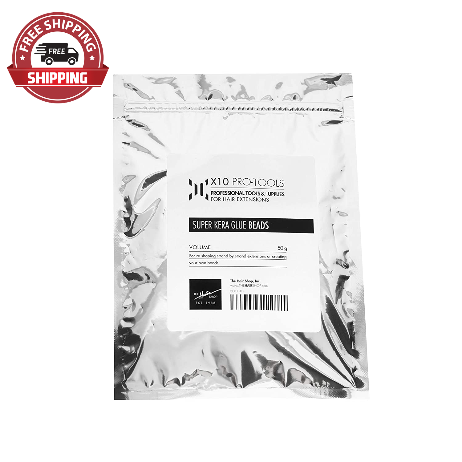 Super Kera Glue Beads by - 50G of Clear Transparent Real Keratin Glue  Granules/ | eBay