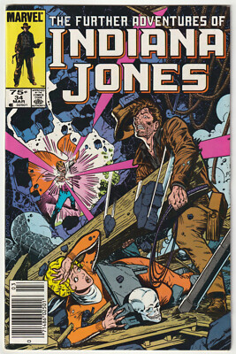  THE FURTHER ADVENTURES OF INDIANA JONES #34, Marvel 1986 US-COMICHEFT Z1/1-