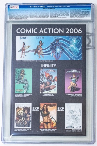 Tomb Raider #38 Image Top Cow 2006 German Edition White Pages CGC 9.8 Comic book - Picture 2 of 2