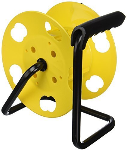 4-Outlet 75/100-FT Breaker Storage 16/14/12 Gauge Extension-Cord Wind-Up Reel
