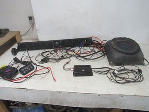 HONDA TALON 1000 X 4 STEREO WET SOUNDS STEALTH-10 SOUND BAR 10" KICKER SUBWOOFER