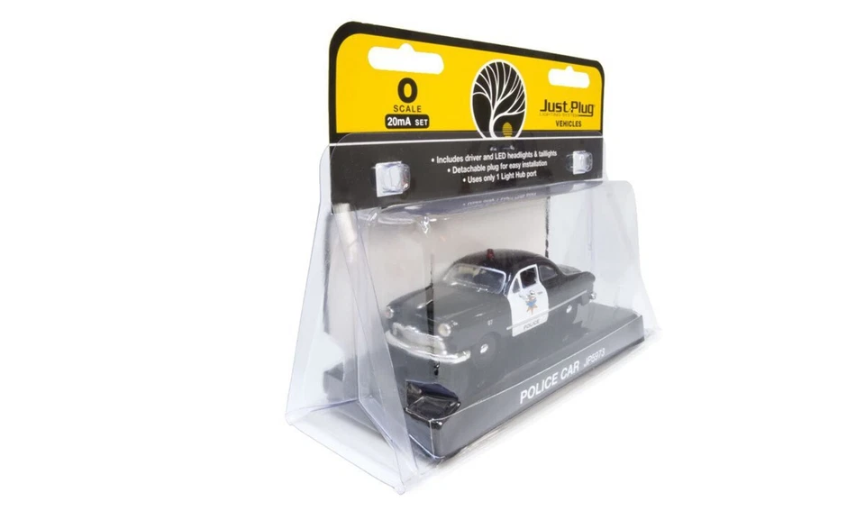 Woodland Scenics JP5973 O Scale Police Car - Image 4 of 4