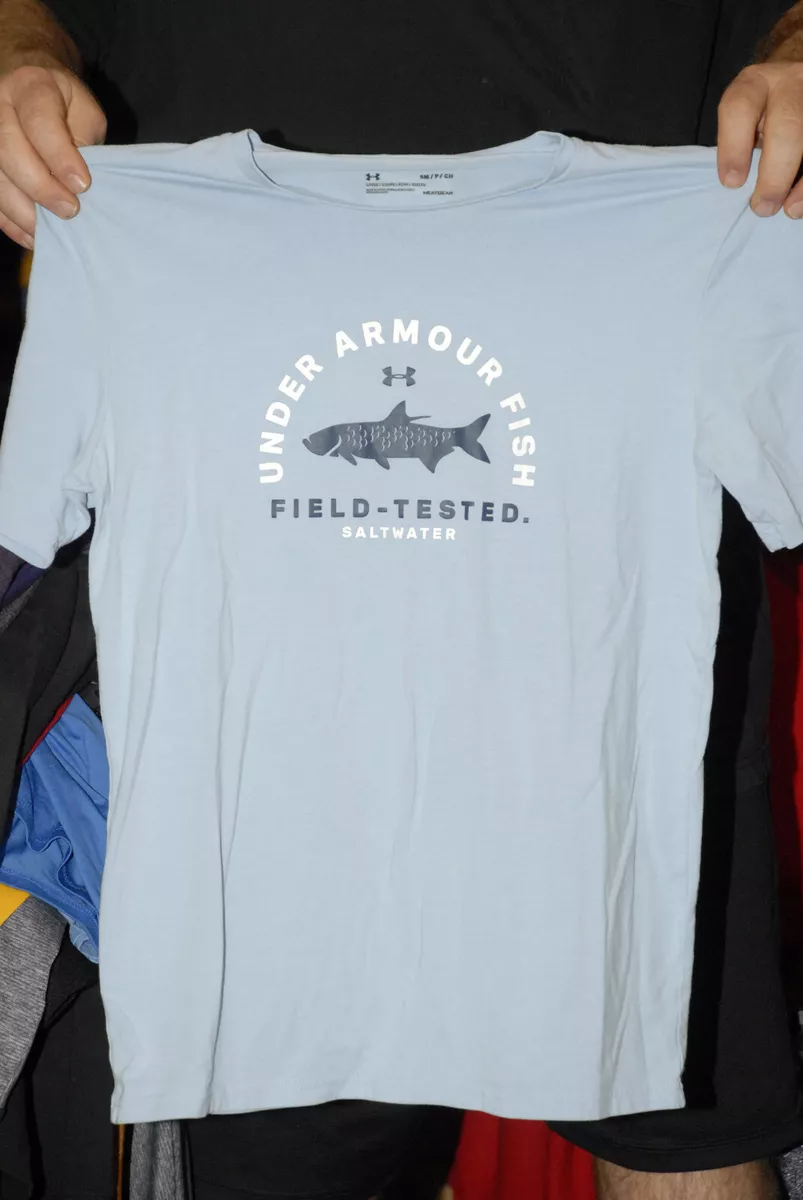 Under Armour t shirt Salt water field tested fishing t shirt Small