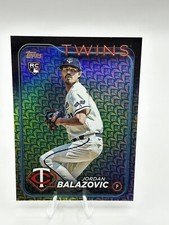 Jordan Balazovic 2024 Topps Series 1 RC Easter Holiday Foil #263 Twins