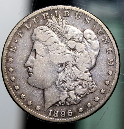 1896 O Morgan Silver Dollar - Fine !!
