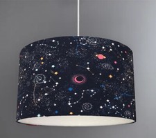 NEW HQ  kids room star constellation galaxy moon space lamp shade pendant shade