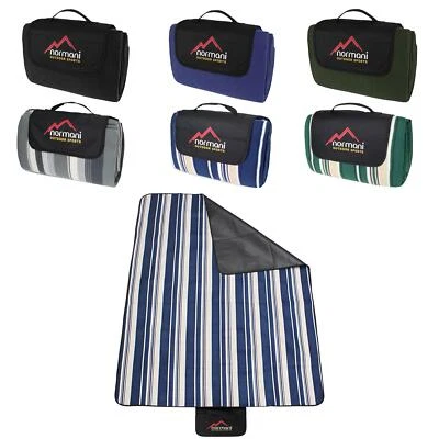 NORMANI Picknickdecke XXL Campingdecke Reisedecke Stranddecke Picknick Matte Isoliert