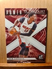 Bam Adebayo #4 2021-22 Donrus Power in the Paint Heat BA01A