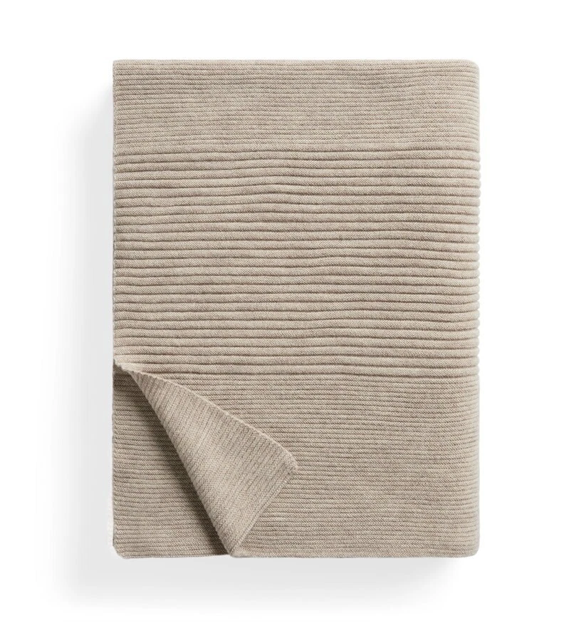 Arhaus Rib Knit Throw
