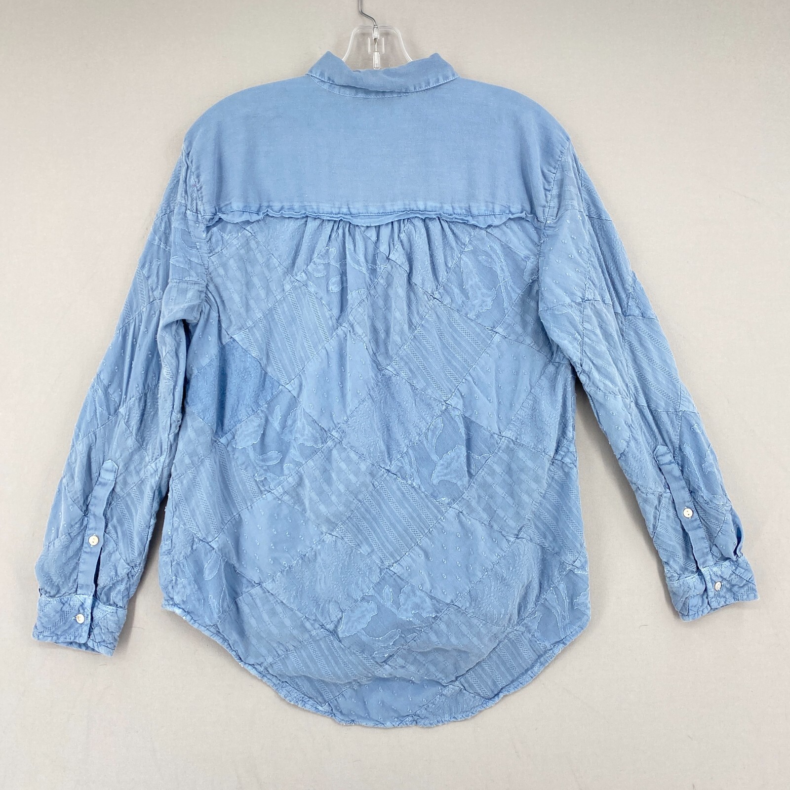 Sundance Patchwork Gauze Popover Tunic Petite Sma… - image 4