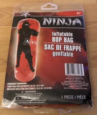 Ninja Inflatable 34 1/2 Boxing Martial Arts Bop Bag Kids Toy