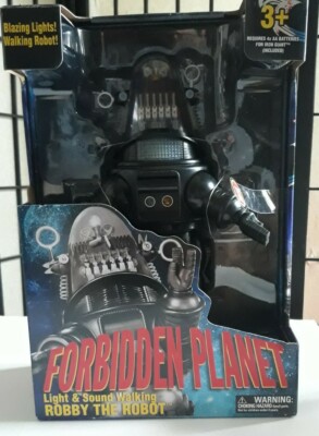 Forbidden Planet Robby The Robot Figure with Light & Walking Sound