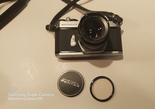 Pentax Honeywell Spotmatic F ASAHI OPT + SMC takumar f 1.8 55mm - Works - Picture 6 of 15