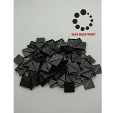 Lot Of 60 25mm Square Beveled Slot Bases Used For Warhammer Fantasy Saurus Orc 