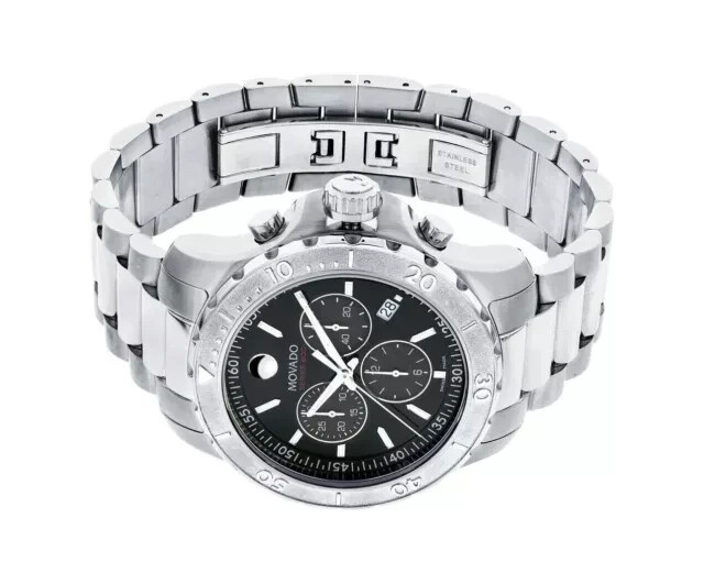 Movado series 800 Men's Watch Stainless Steel Chrono 14.1.14.1195