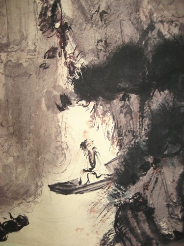 Excellent Old Chinese Painting Scroll Landscape By Fu Baoshi 傅抱石 - Picture 5 of 23