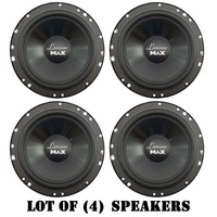Lot Of (4) Lanzar Mx6c 6.5 200 Watts 2-way 4 Ohm Component Speaker System on sale Lot Of (4) Lanzar Mx6c 6.5 200 Watts 2-way 4 Ohm Component Speaker System on sale