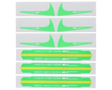 GooSky S2 Tail Boom & Fin Sticker Set (Green) [GSK-GT000087]