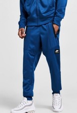 Nike Air Max Track Pants Blue/White-Size L Joggers-100% Genuine-RRP �80