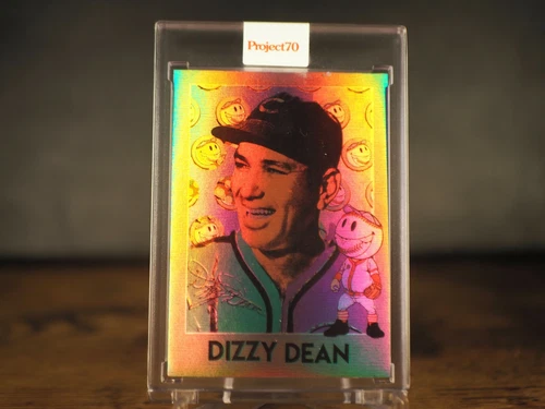Topps Project 70 #648 1970 Dizzy Dean by Ron English Rainbow Foil 26/70 