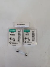 NEW LITTELFUSE 312005 5AMP FAST ACTING FUSE (LOT OF 10)