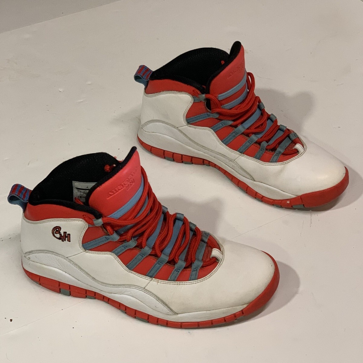 シューズ(男性用) Nike Air Jordan 10 Retro Chicago Flag Air Jordan 10 - Chicago Flag - May 2016 - 310805114